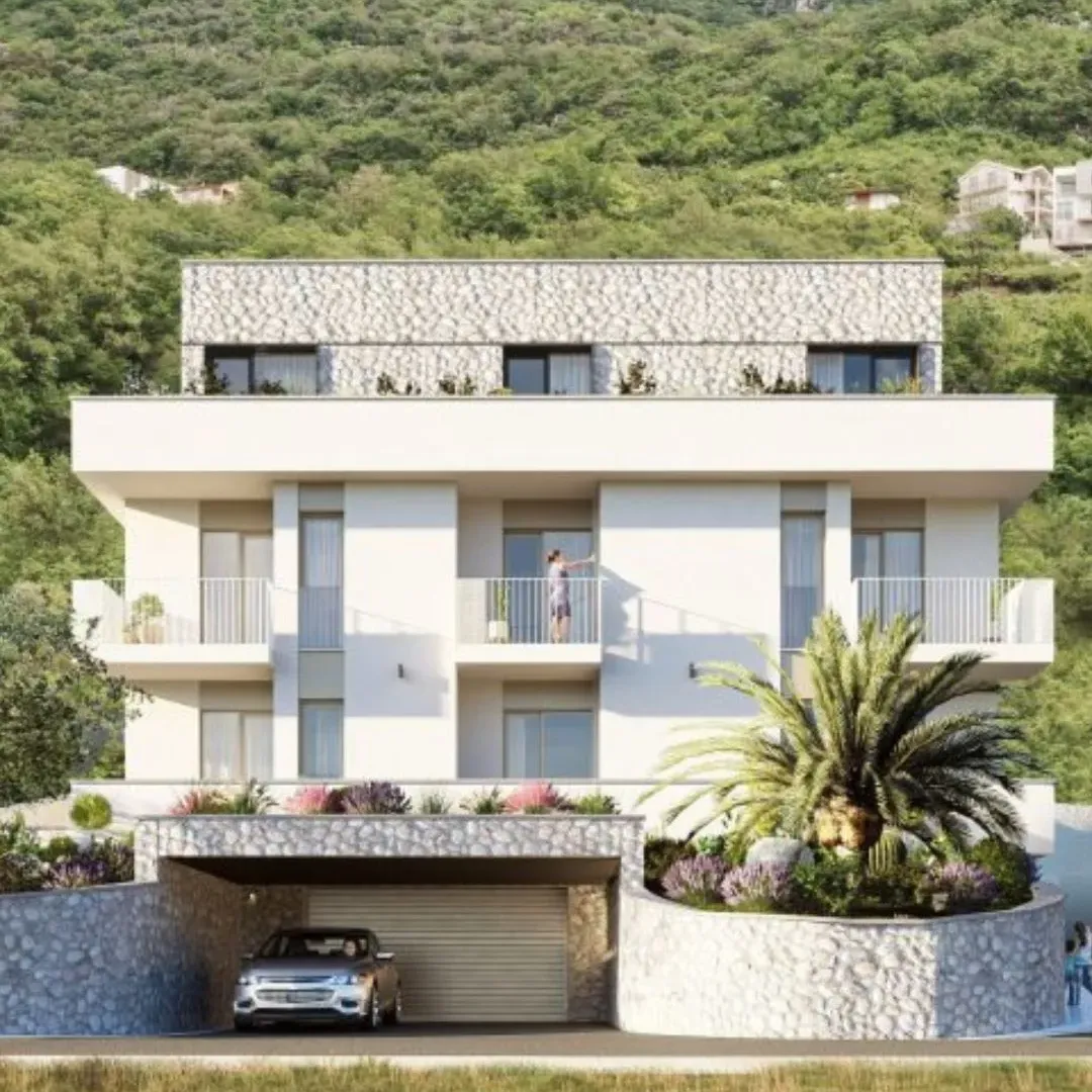 Sale, studio apartment, 28m², Lastva Grbaljska, Kotor