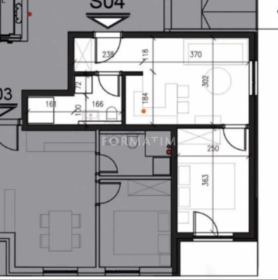 Sale, two bedroom apartment, 32m², Zvezdara Sve Podlokacije, Beograd
