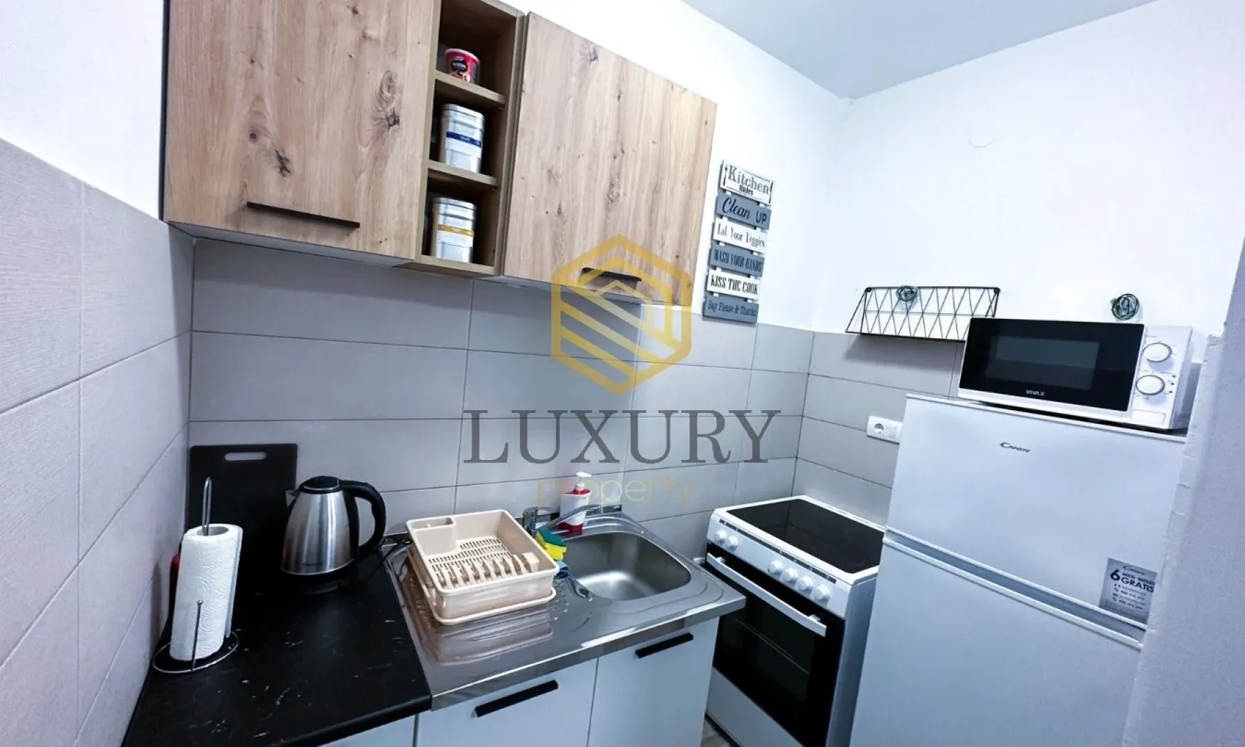 Rent, one bedroom apartment, 40m², Gornja Gorica, Podgorica