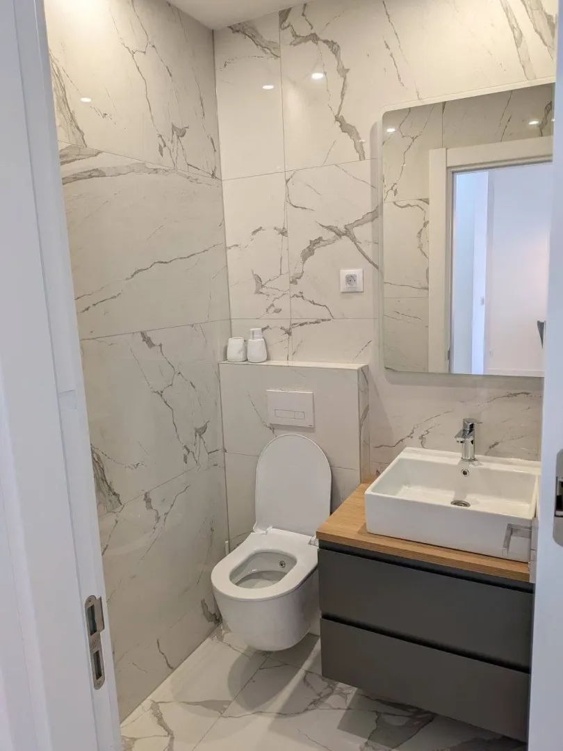 Rent, one bedroom apartment, 53m², Ilino, Bar