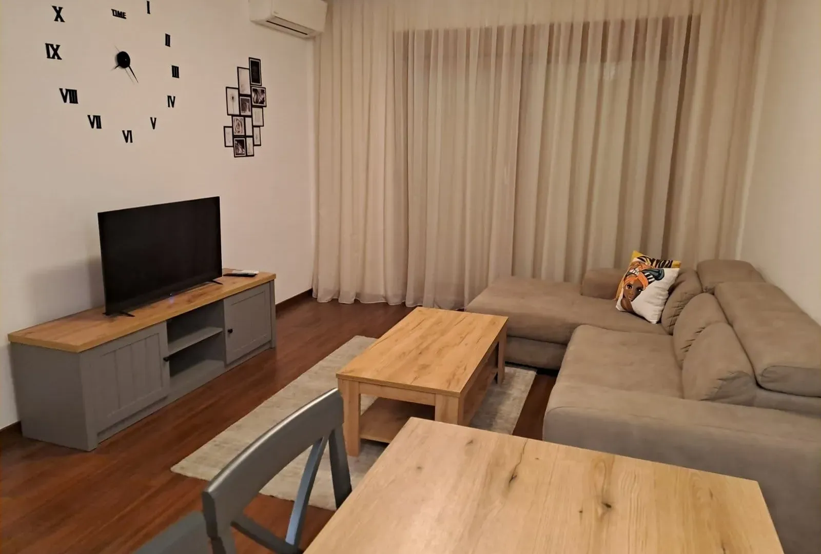 Rent, one bedroom apartment, 50m², Master Kvart, Podgorica