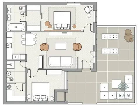 Prodaja, dvosoban stan, 148m², Topla, Herceg Novi - image 12