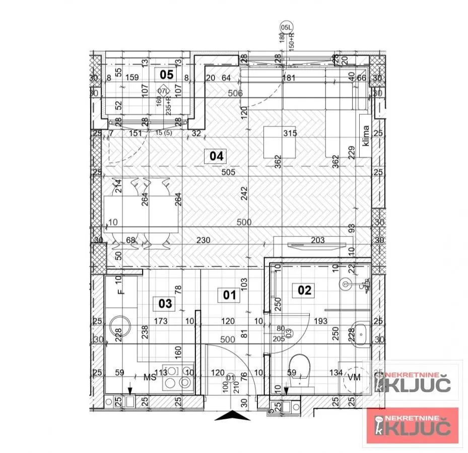 Sale, one bedroom apartment, 29m², Detelinara, Novi Sad Sve Podlokacije