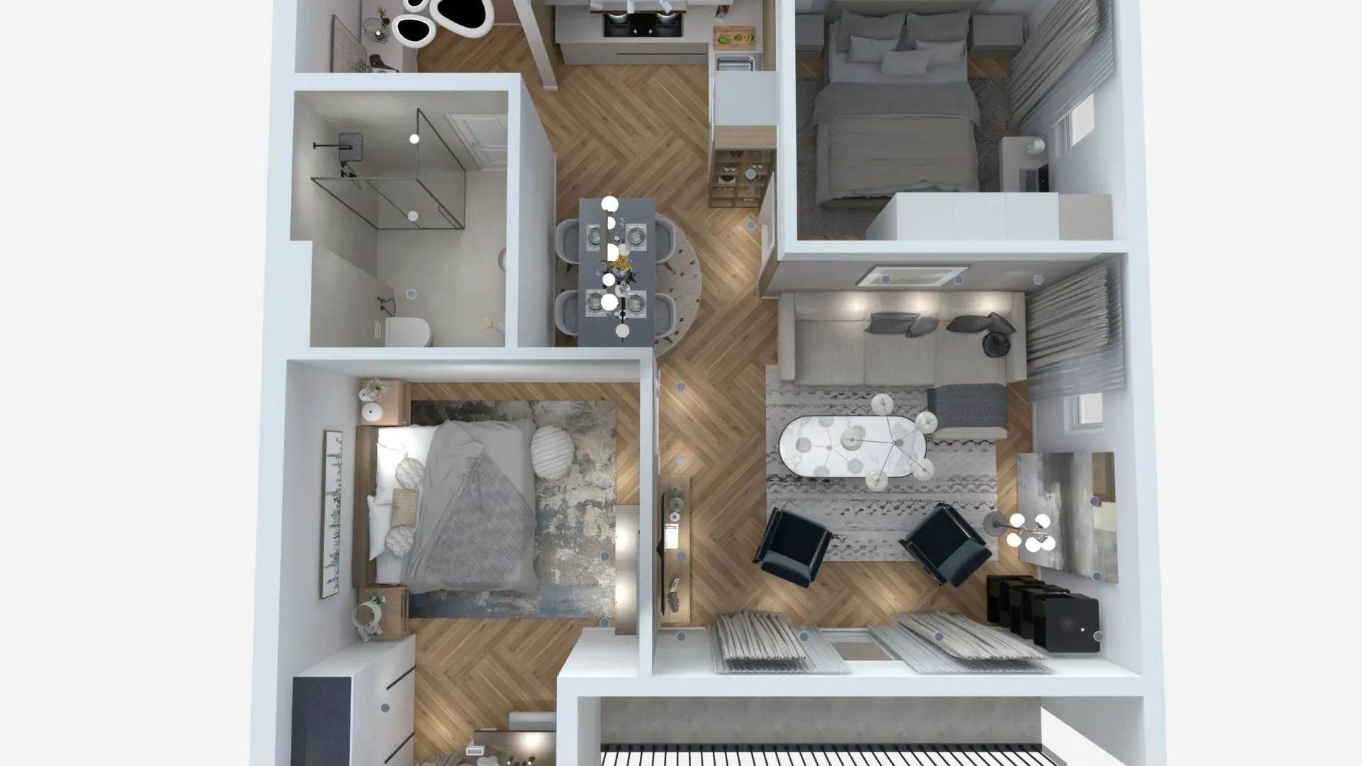 Sale, apartment, 55m², Sutomore, Bar