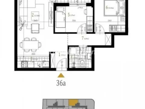 Prodaja, trosoban stan, 57m², Petrovaradin, Novi Sad - image 2