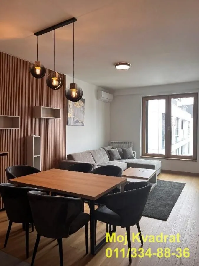 Rent, two bedroom apartment, 54m², Novi Beograd Blok 65, Novi Beograd Sve Podlokacije