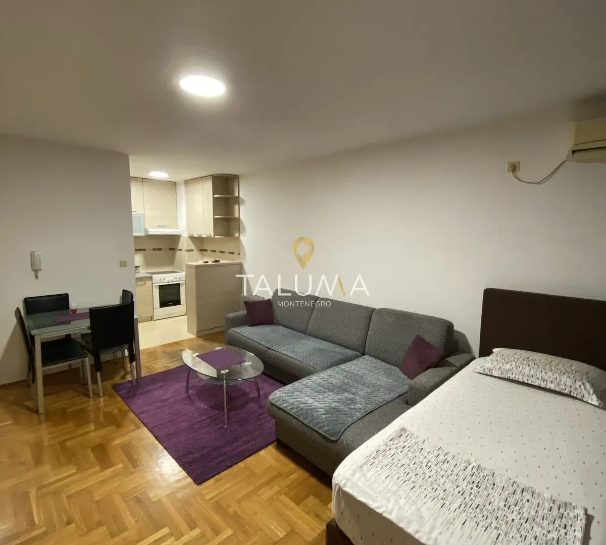 Izdavanje, jednosoban stan, 35m², Stari Aerodrom, Podgorica