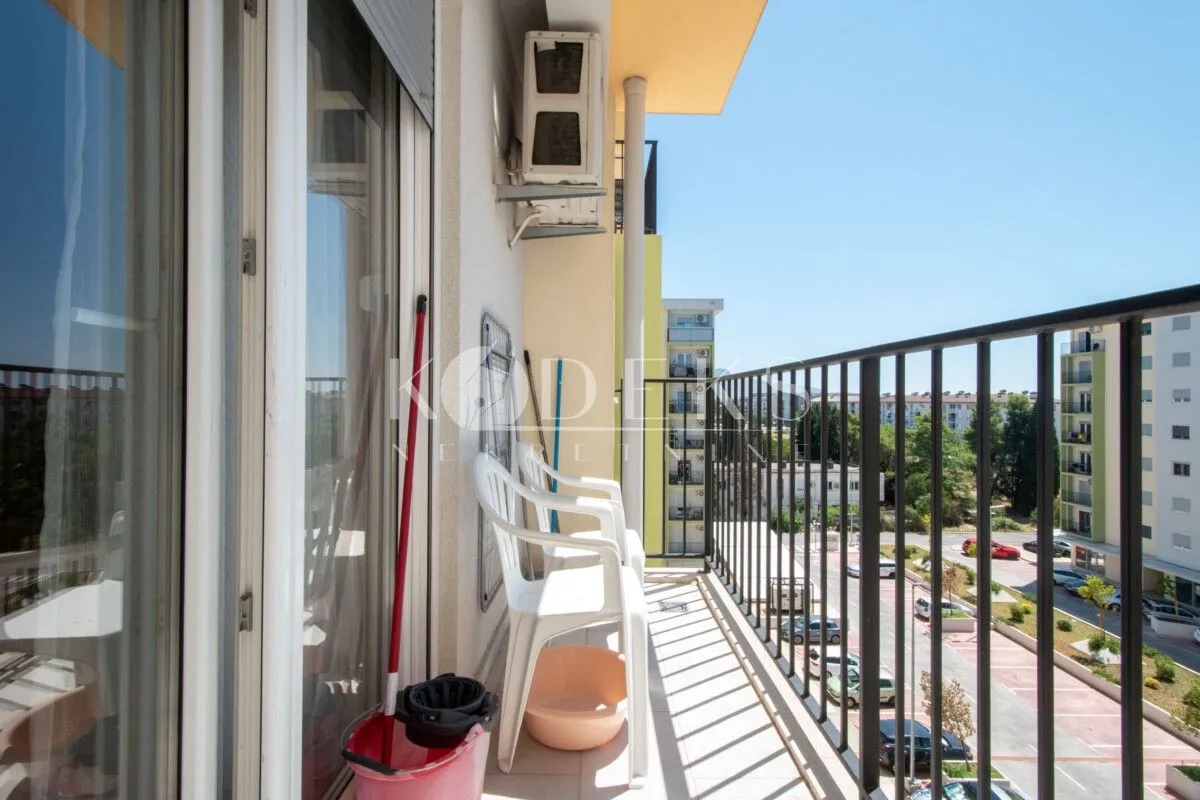 Izdavanje, jednosoban stan, 41m², Zabjelo, Podgorica