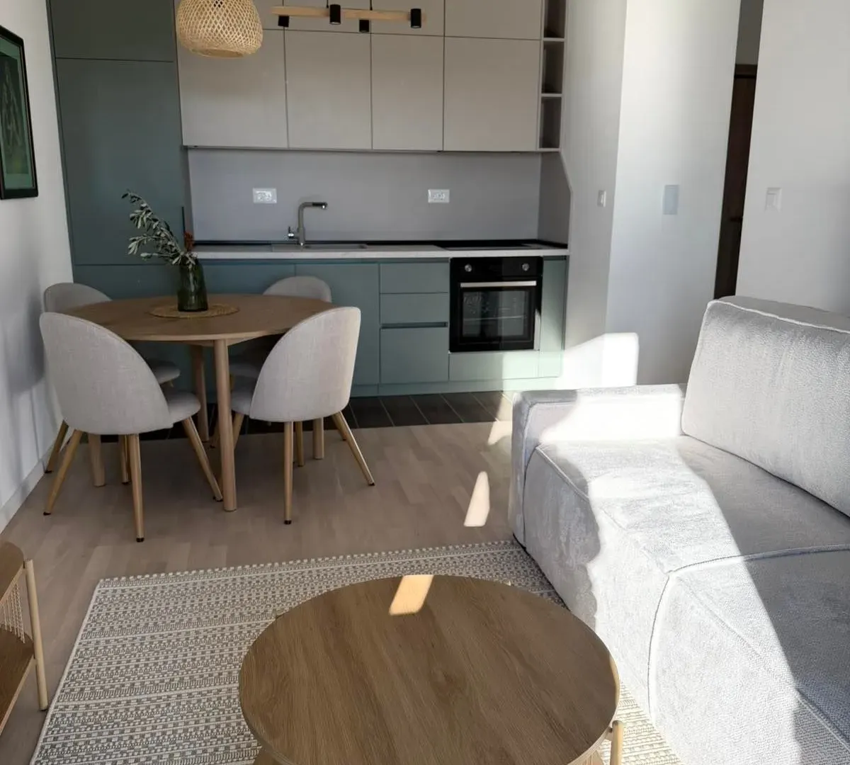 Rent, one bedroom apartment, 37m², Tološi, Podgorica