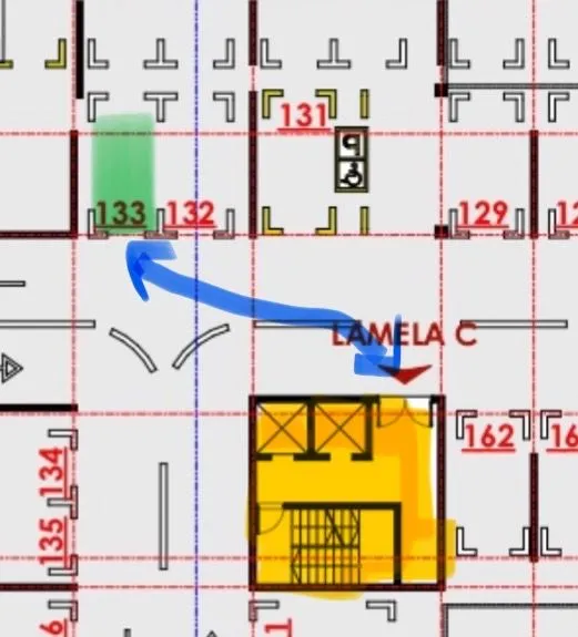 Prodaja, jednosoban stan, 43m², Stari Aerodrom, Podgorica