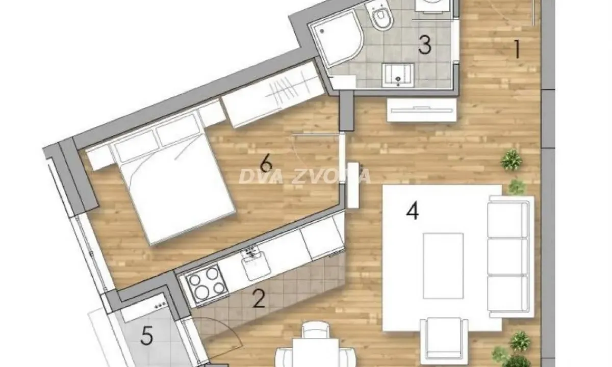 Prodaja, dvosoban stan, 43m², Podbara, Novi Sad Sve Podlokacije