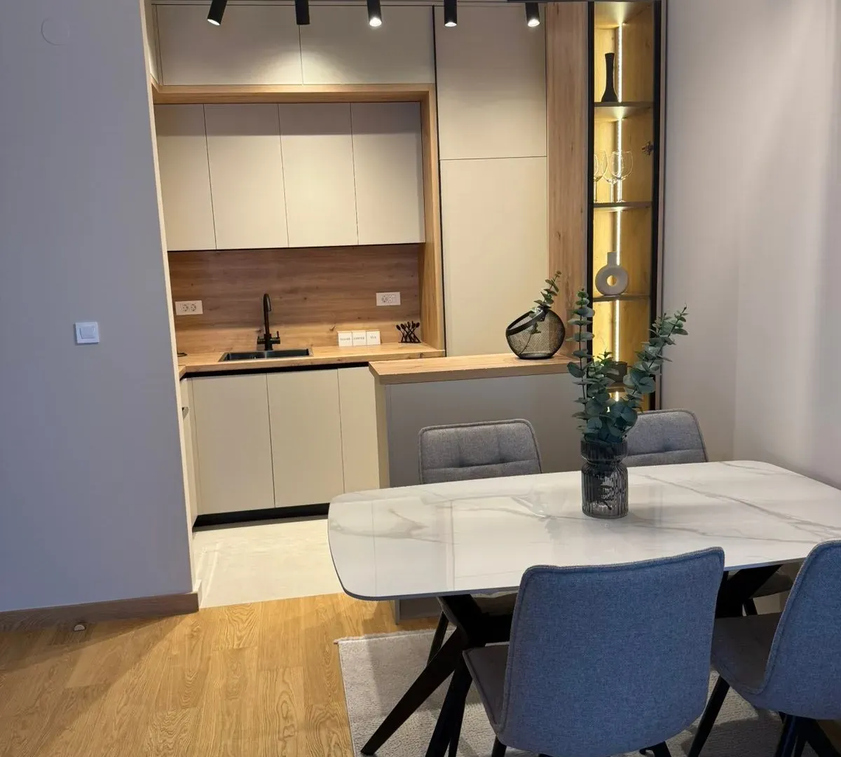 Rent, one bedroom apartment, 46m², City Kvart, Podgorica