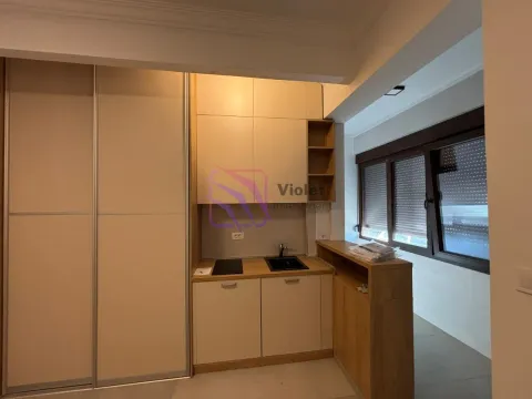Smaller kitchen with a built-in wardrobe and a window. - image 4