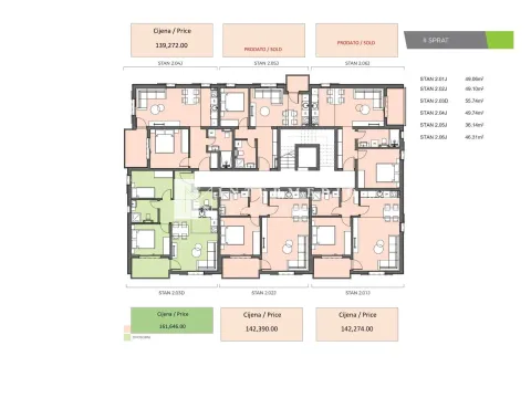 Prodaja, dvosoban stan, 55m², Bijela, Herceg Novi - image 8