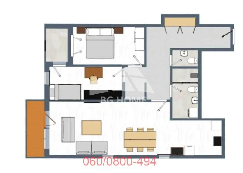 Prodaja, trosoban stan, 83m², Pančevo, Srbija
