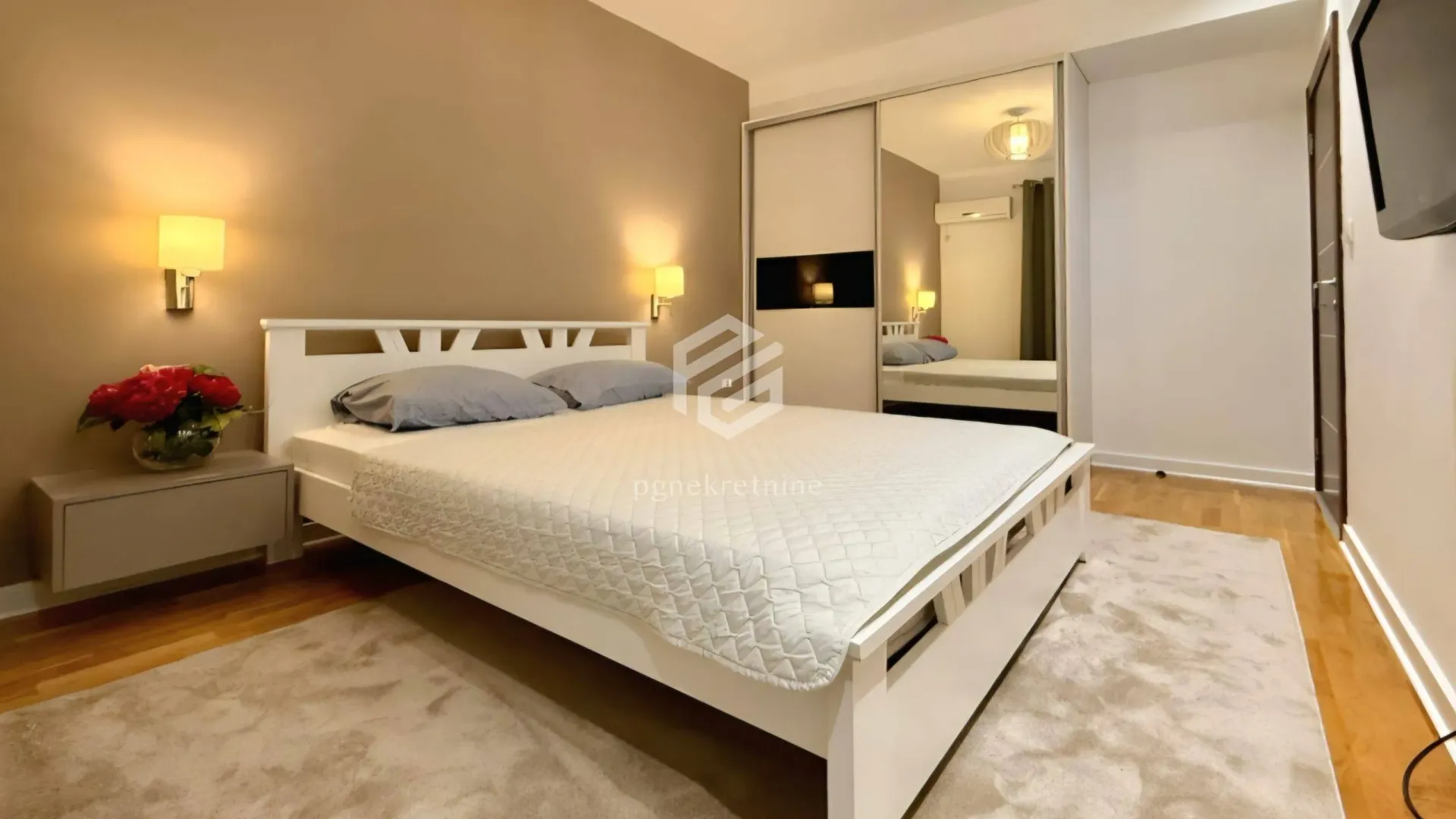 Rent, two bedroom apartment, 90m², Preko Morače, Podgorica