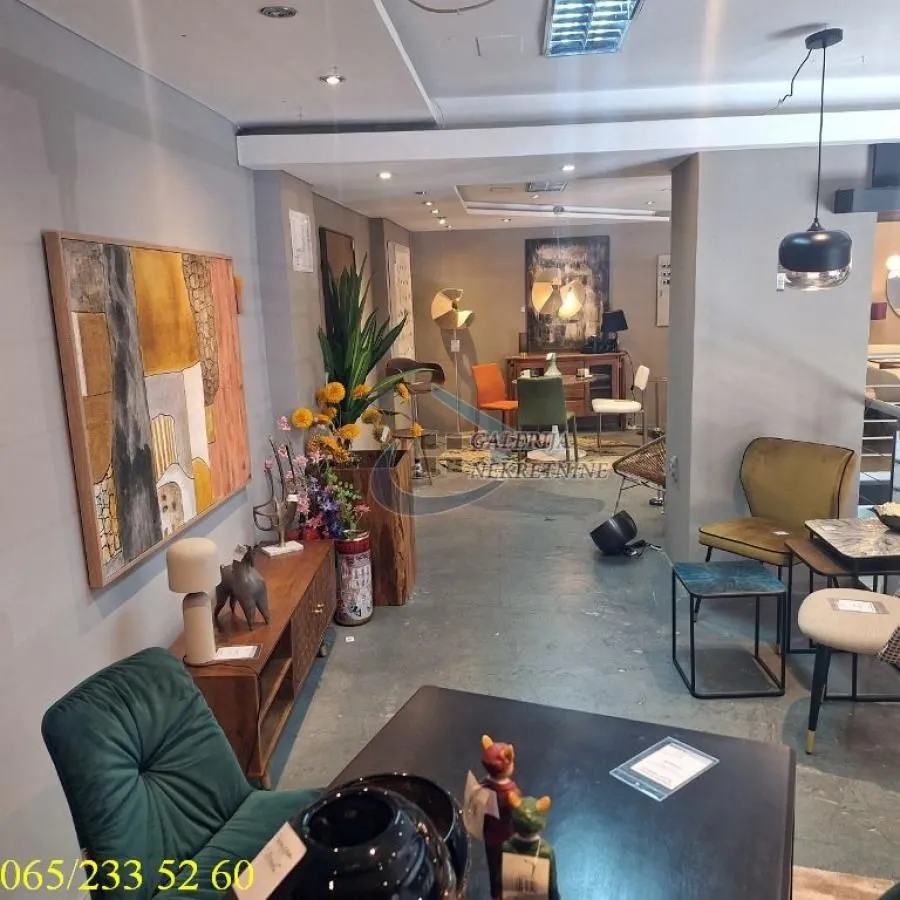 Modern and spacious living room interior with furniture and decoration.
