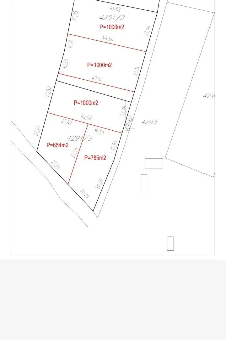 Prodaja, plac, 785m², Grahovo, Nikšić