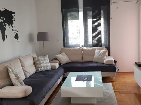 Izdavanje, jednosoban stan, 50m², Stari Aerodrom, Podgorica