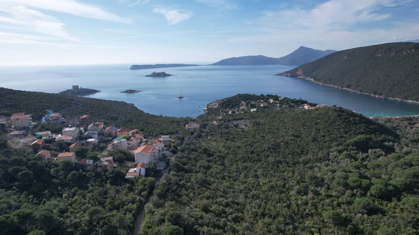 Prodaja, plac, 1034m², Luštica, Tivat