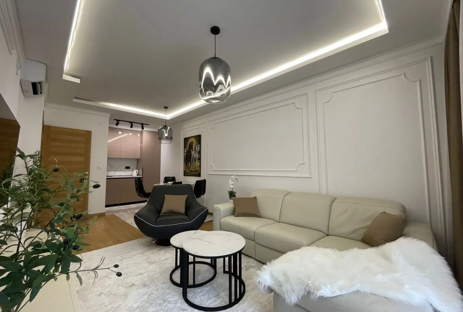 Rent, one bedroom apartment, 47m², City Kvart, Podgorica