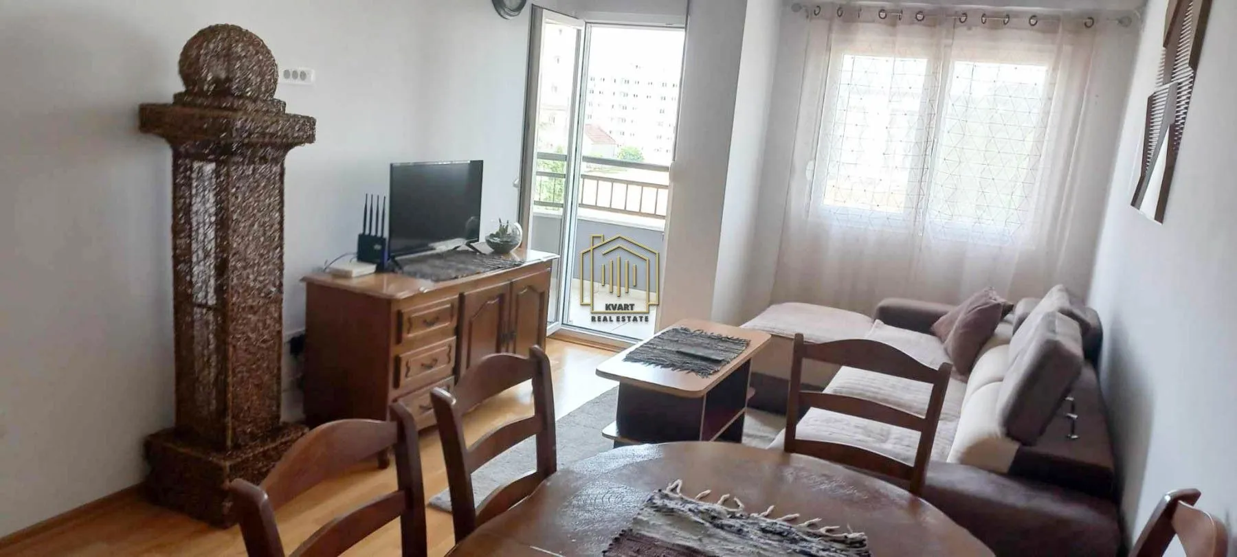 Izdavanje, jednosoban stan, 45m², Zabjelo, Podgorica