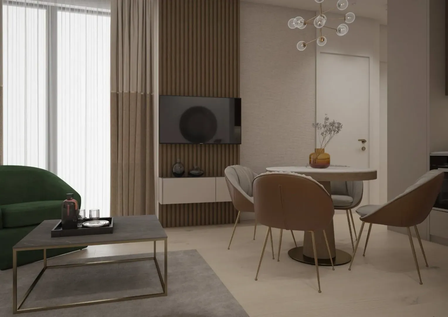 Sale, two bedroom apartment, 45m², Bečići, Budva