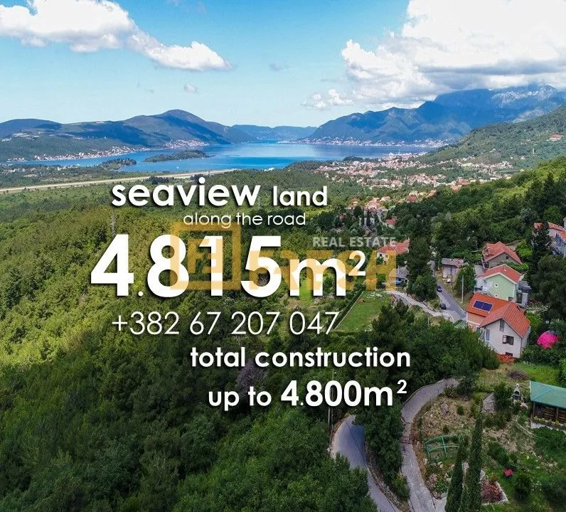 Prodaja, plac, 4815m², Kotor, Crna Gora