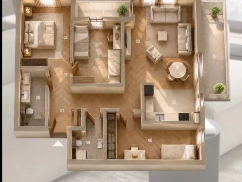 Sale, three bedroom apartment, 94m², Zabjelo, Podgorica - image 4
