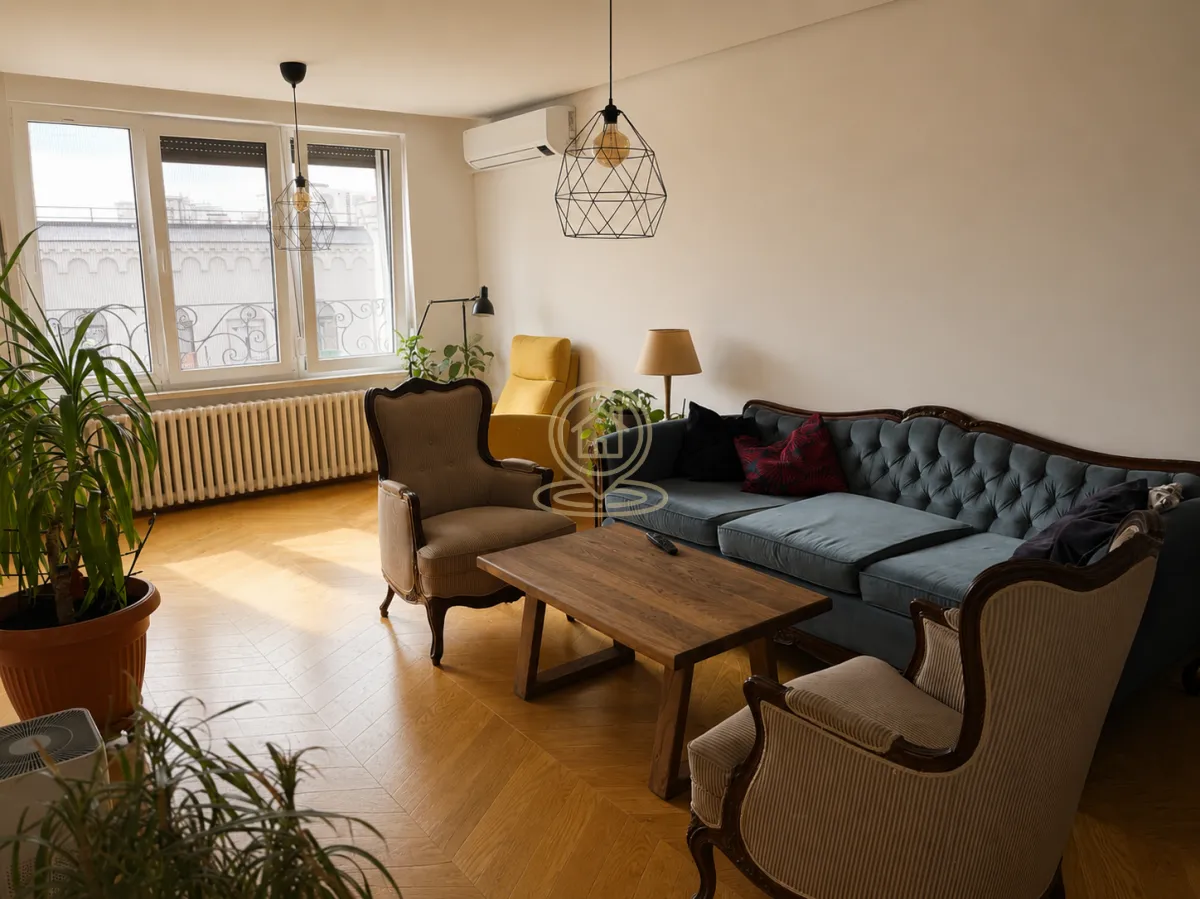 Rent, three bedroom apartment, 76m², Vračar Hram, Vračar Sve Podlokacije