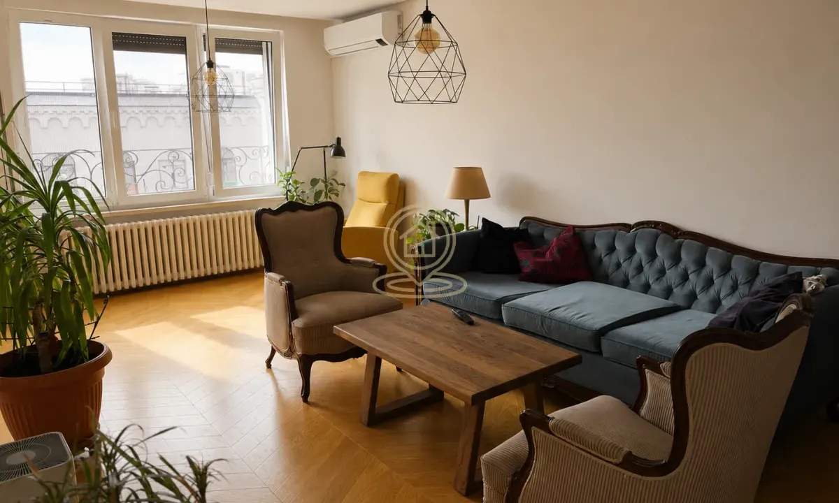 Rent, three bedroom apartment, 76m², Vračar Hram, Vračar Sve Podlokacije