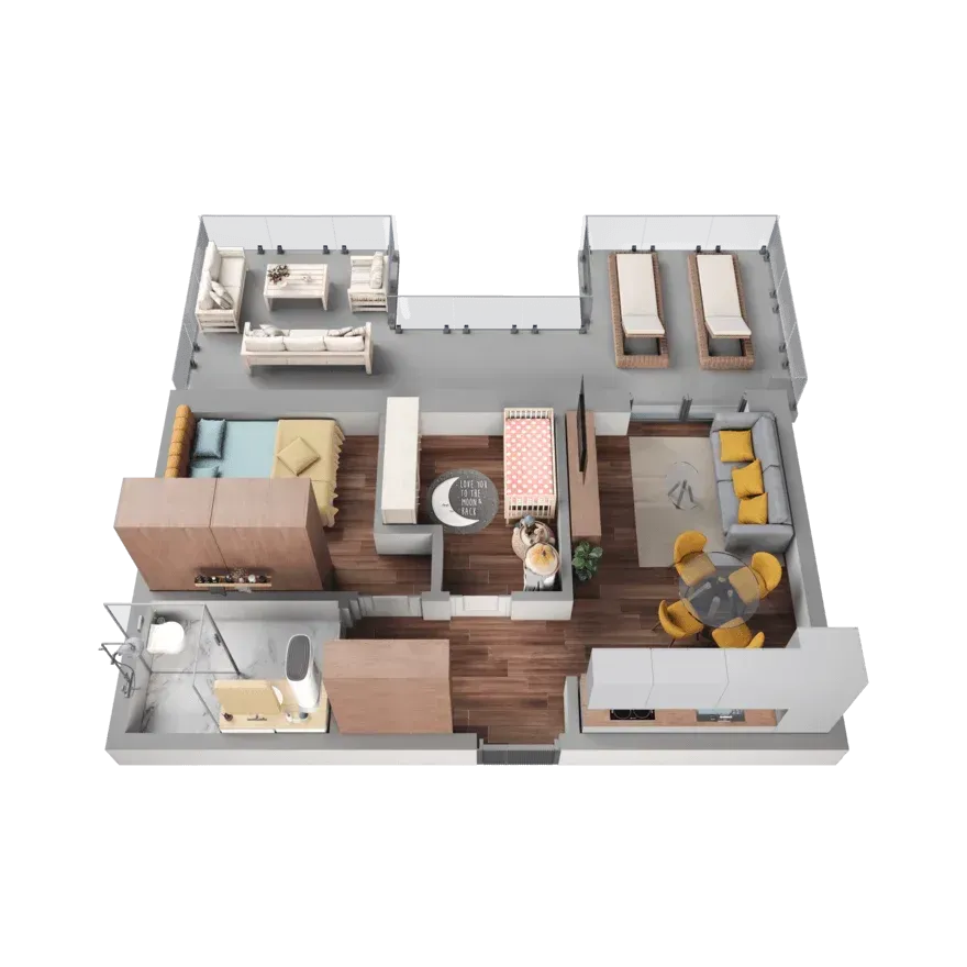 Prodaja, dvosoban stan, 55m², Rudjinci, Vrnjačka Banja