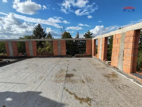 Unfinished terrace on a building under construction with nature view. - image 12