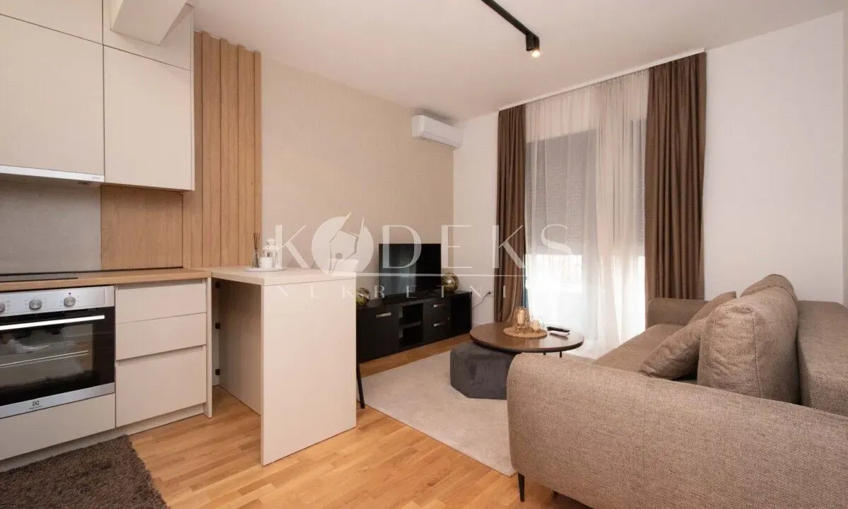 Rent, studio apartment, 26m², Zagorič, Podgorica
