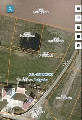 Prodaja, plac, 2129m², Podgorica, Crna Gora