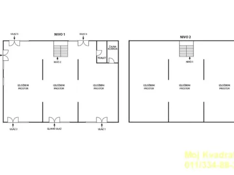 Rent, office space, 460m², Novi Beograd Blok 67, Novi Beograd Sve Podlokacije