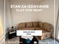 Izdavanje, dvosoban stan, 75m², Bjeliši, Bar - image 1