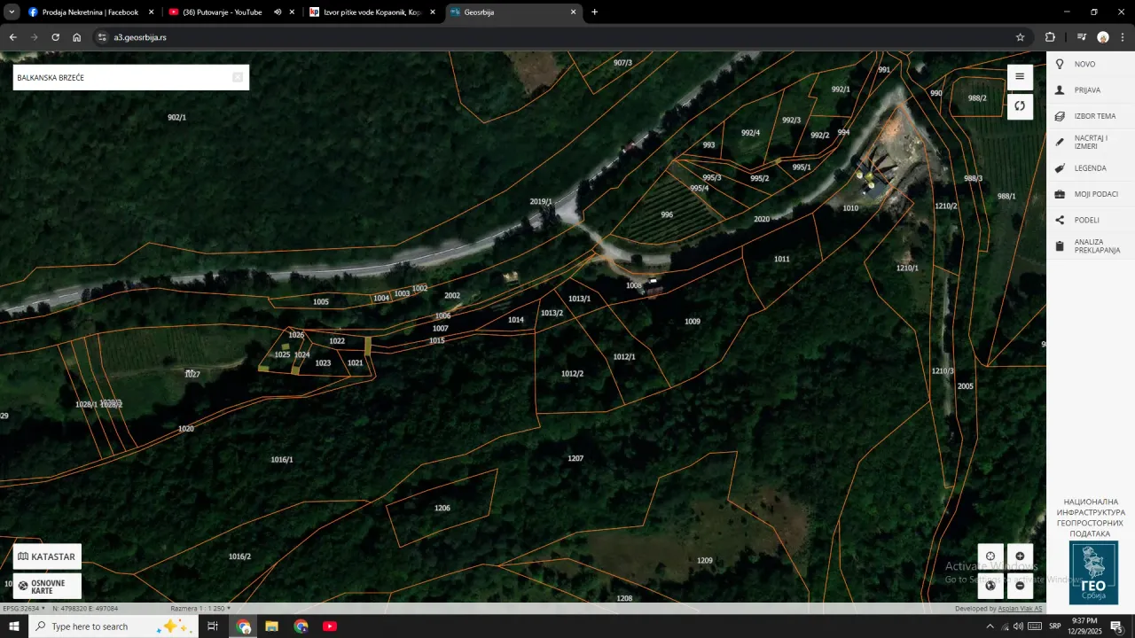 Sale, land lot, 39m², Brzeće, Kopaonik