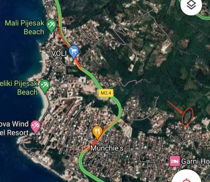 Sale, land lot, 400m², Dobra Voda, Budva