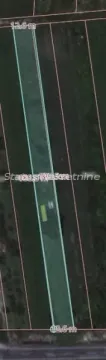 Katastarski plan parcele sa označenim dimenzijama. - image 2