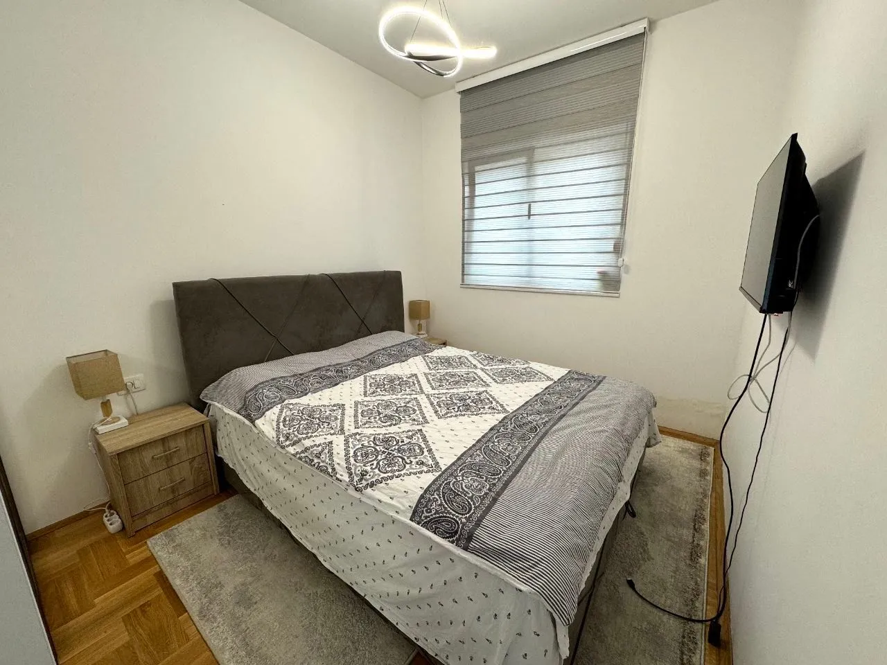 Izdavanje, jednosoban stan, 47m², Budva, Crna Gora