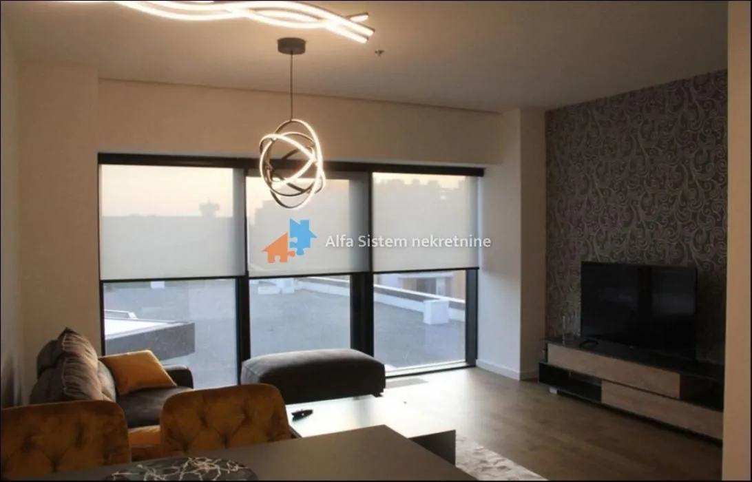 Izdavanje, dvosoban stan, 56m², Novi Beograd Blok 65, Novi Beograd Sve Podlokacije