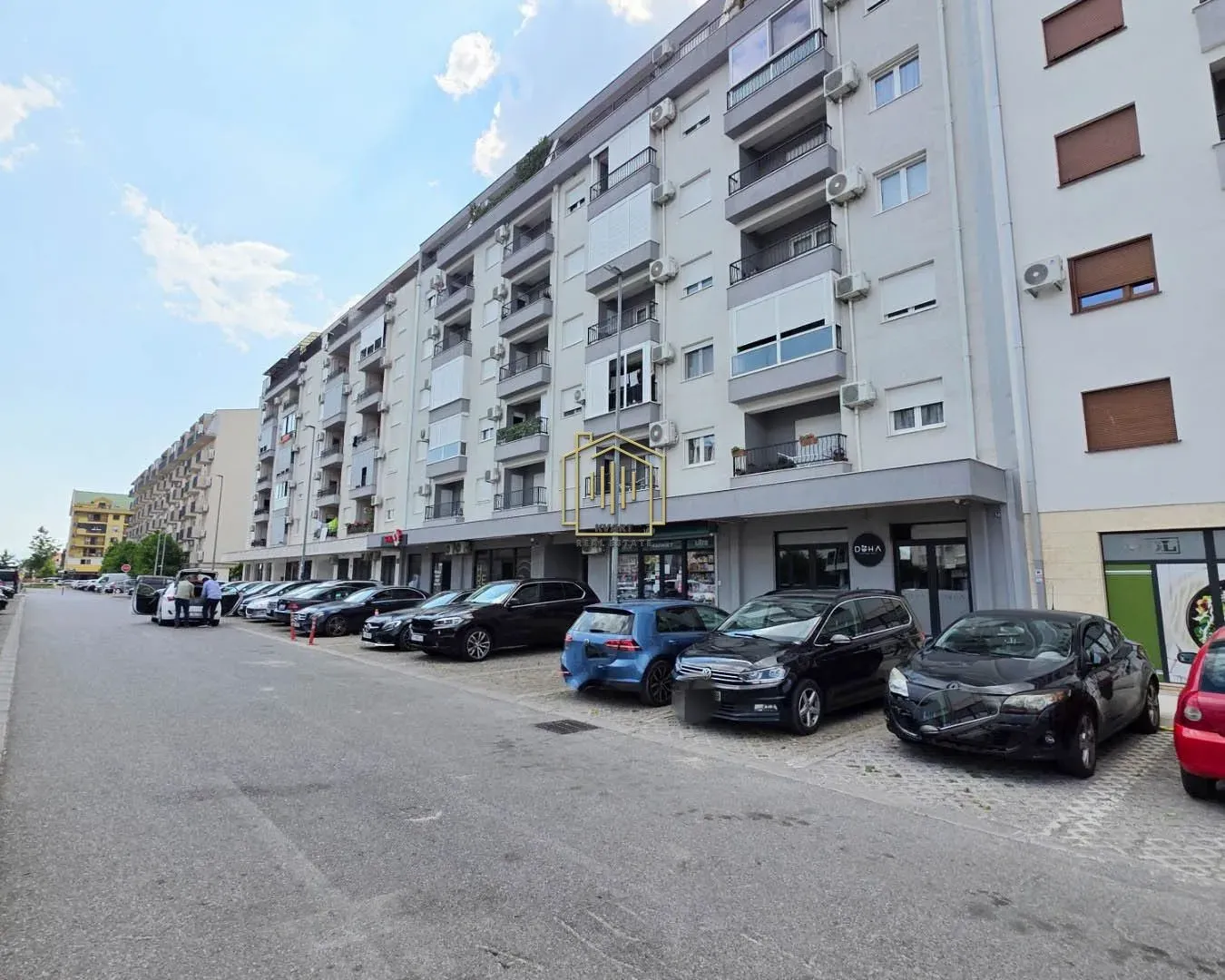 Rent, one bedroom apartment, 43m², Stari Aerodrom, Podgorica