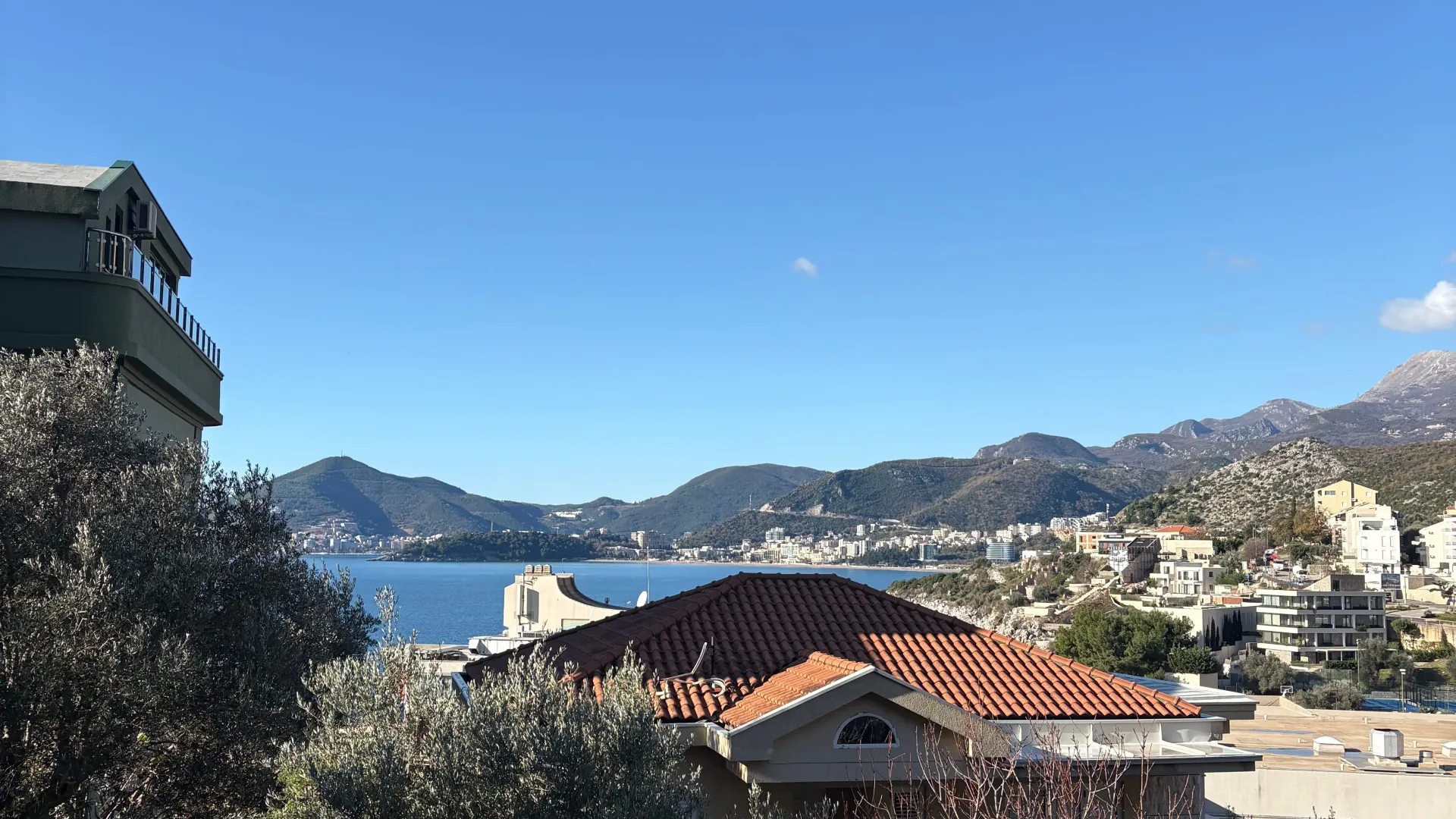 Daily-rent, apartment, 40m², Pržno, Budva