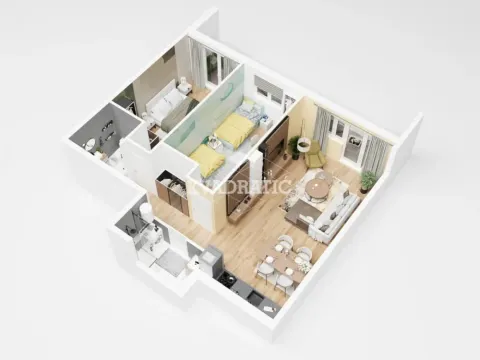 Sale, three bedroom apartment, 82m², Zvezdara Sve Podlokacije, Beograd - image 2