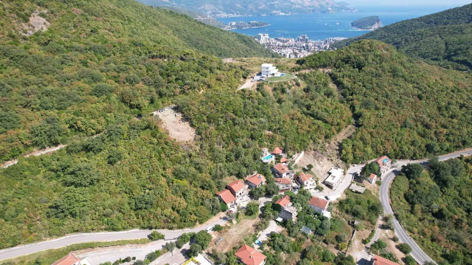 Prodaja, plac, 1000m², Prijevor, Budva