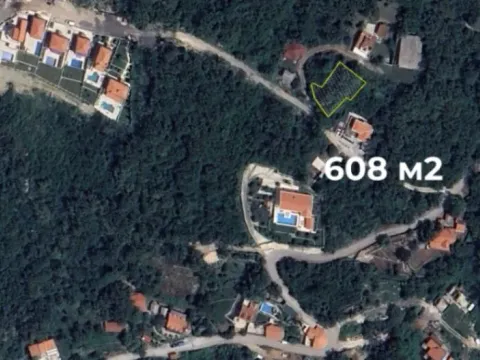 Sale, land lot, 608m², Pržno, Budva