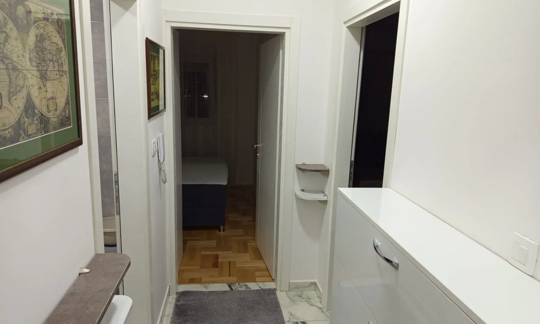 Rent, one bedroom apartment, 44m², Tuški Put, Podgorica