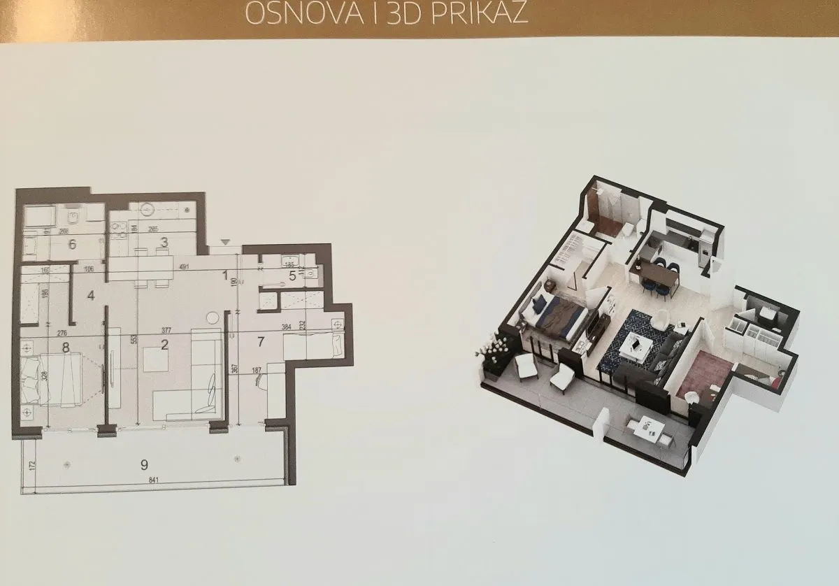 Prodaja, trosoban stan, 76m², Novi Beograd Blok 25, Novi Beograd Sve Podlokacije