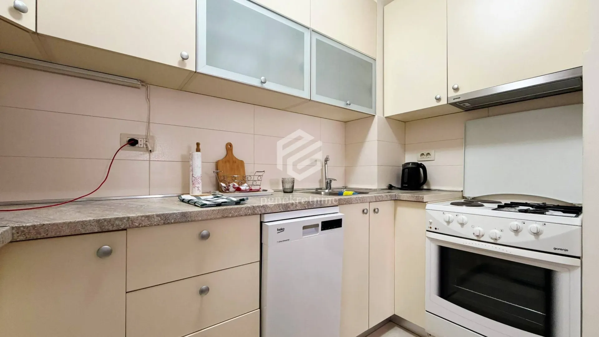 Rent, one bedroom apartment, 47m², City Kvart, Podgorica